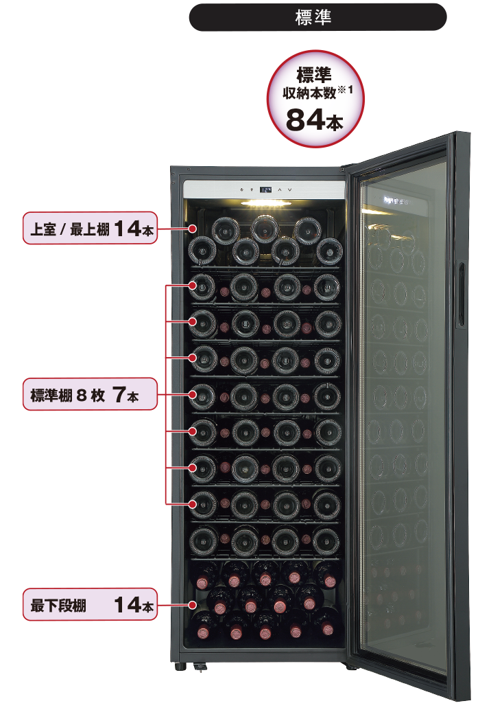 【19年製】フォルスター HomeCellar FJH-127GS ★T-510取扱説明書